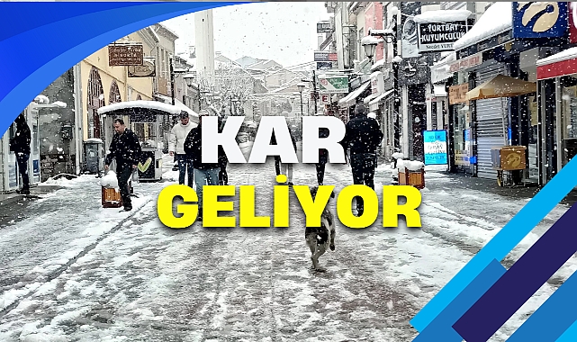 KAR GELİYOR