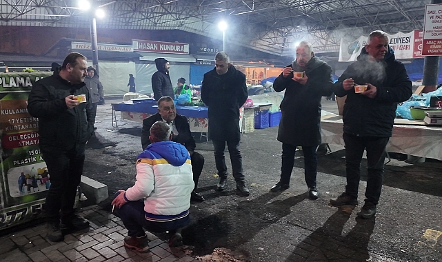 Başkan'dan Çorba İkramı!