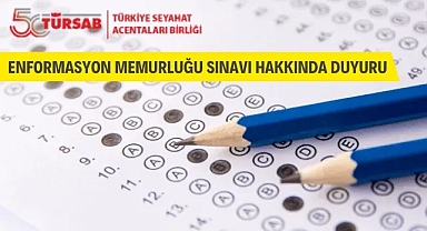 Enformasyon Memurluğu Sınavı Hakkında Duyuru