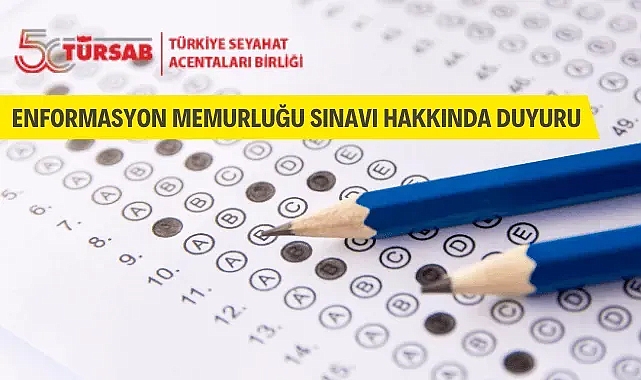 Enformasyon Memurluğu Sınavı Hakkında Duyuru