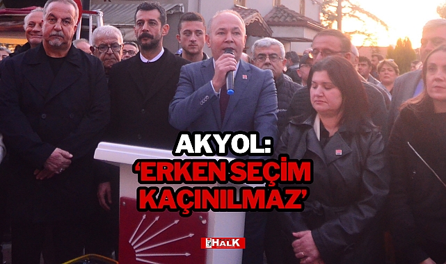 Akyol: "Erken Seçim Kaçınılmaz"