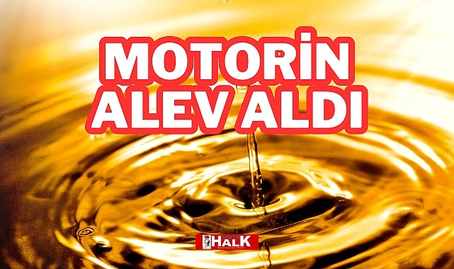Motorin Alev Aldı