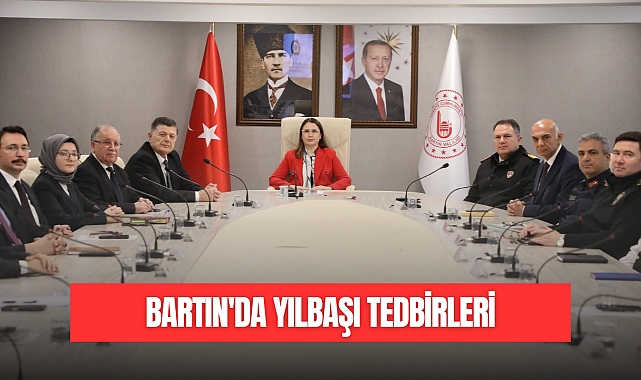 BARTIN'DA YILBAŞI TEDBİRLERİ