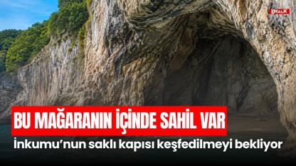 BU MAĞARANIN İÇİNDE SAHİL VAR