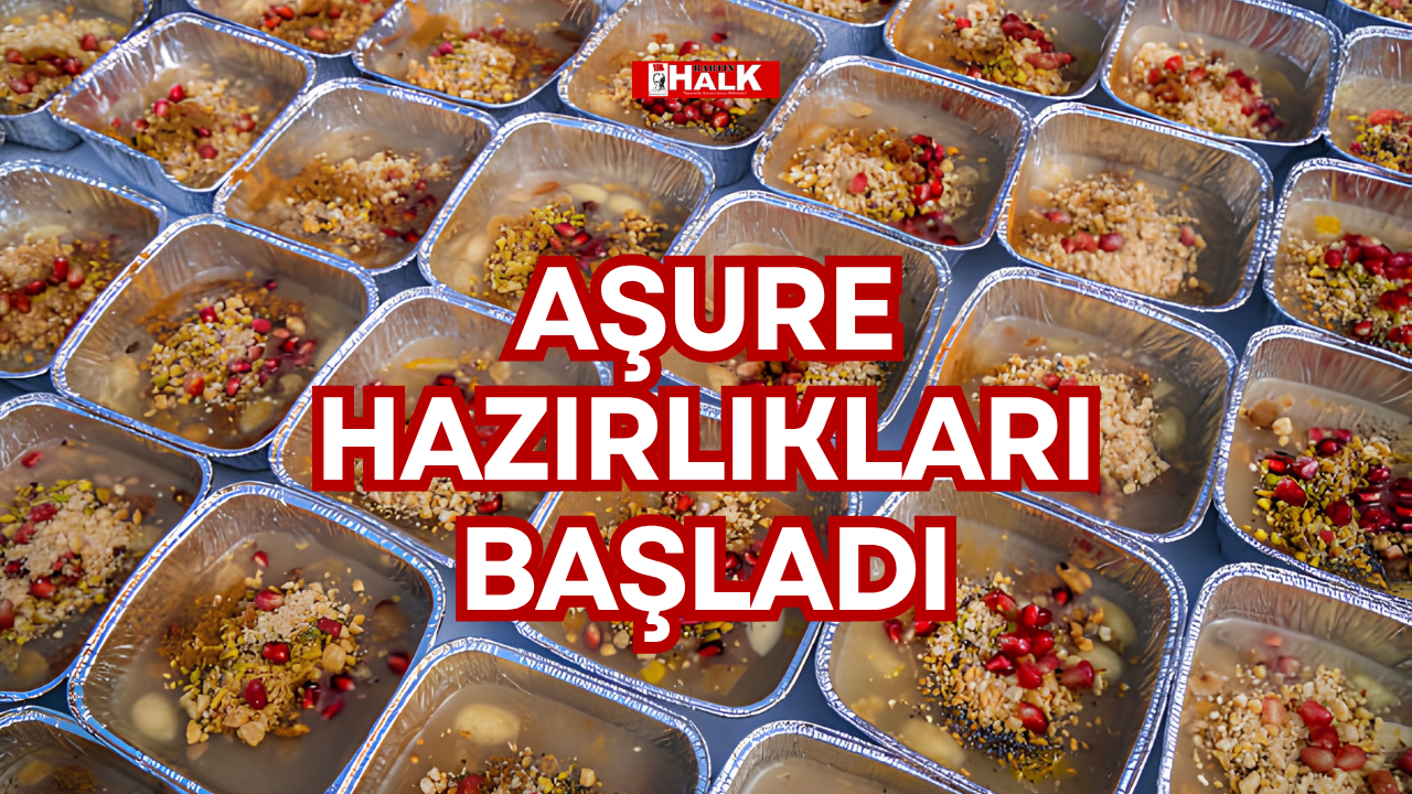 Aşure hazırlıkları başladı