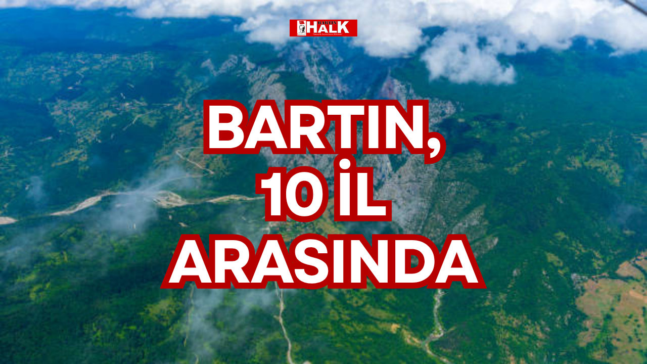 BARTIN, 10 İL ARASINDA