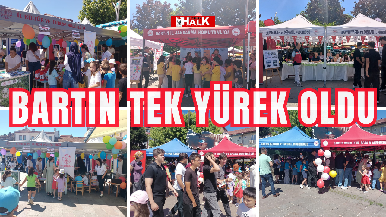 Bartın tek yürek oldu