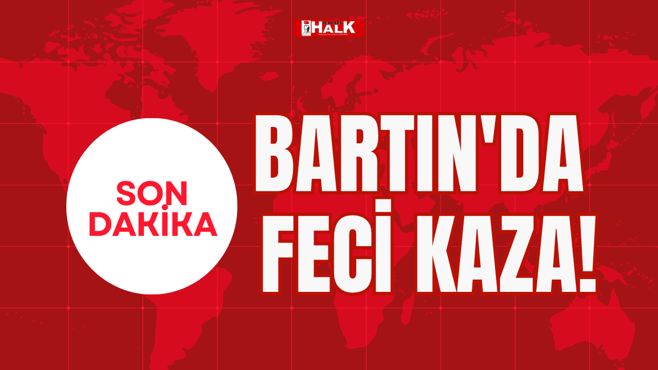 Bartın'da feci kaza