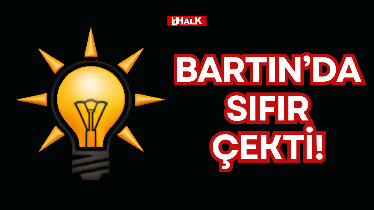 bartın’da sıfır çekti!
