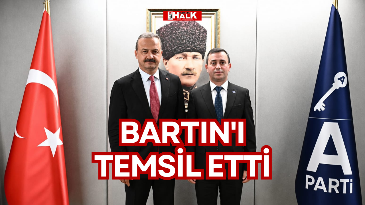 Bartın'ı temsil etti