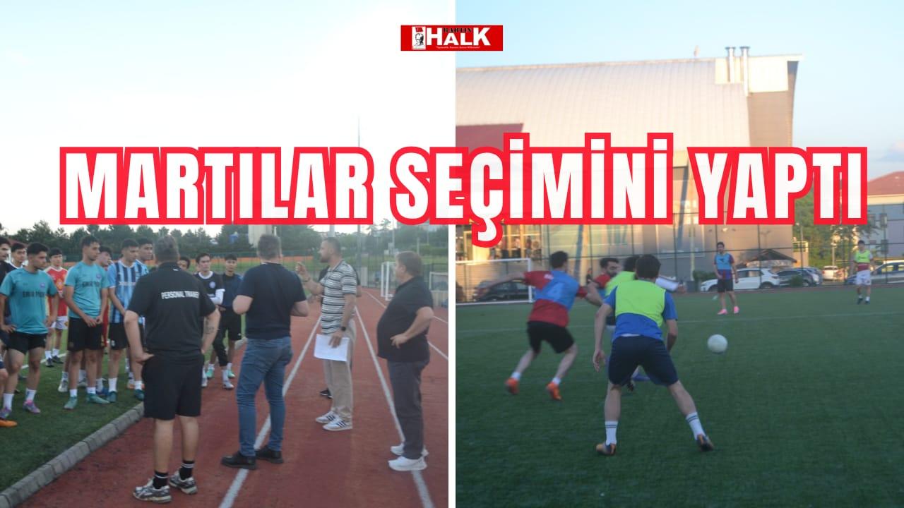 Bartınspor seçmelerine rekor katılım