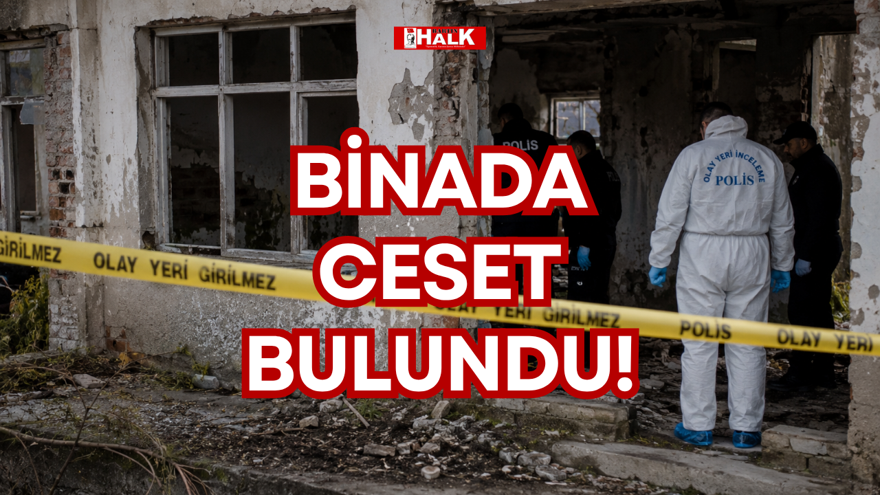 BİNADA CESET BULUNDU!