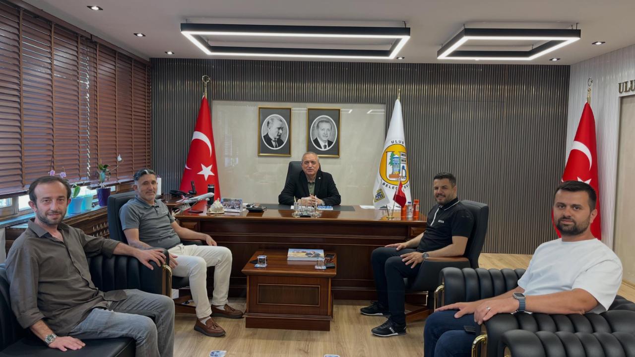Firma yetkililerinden Uzun'a Ziyaret