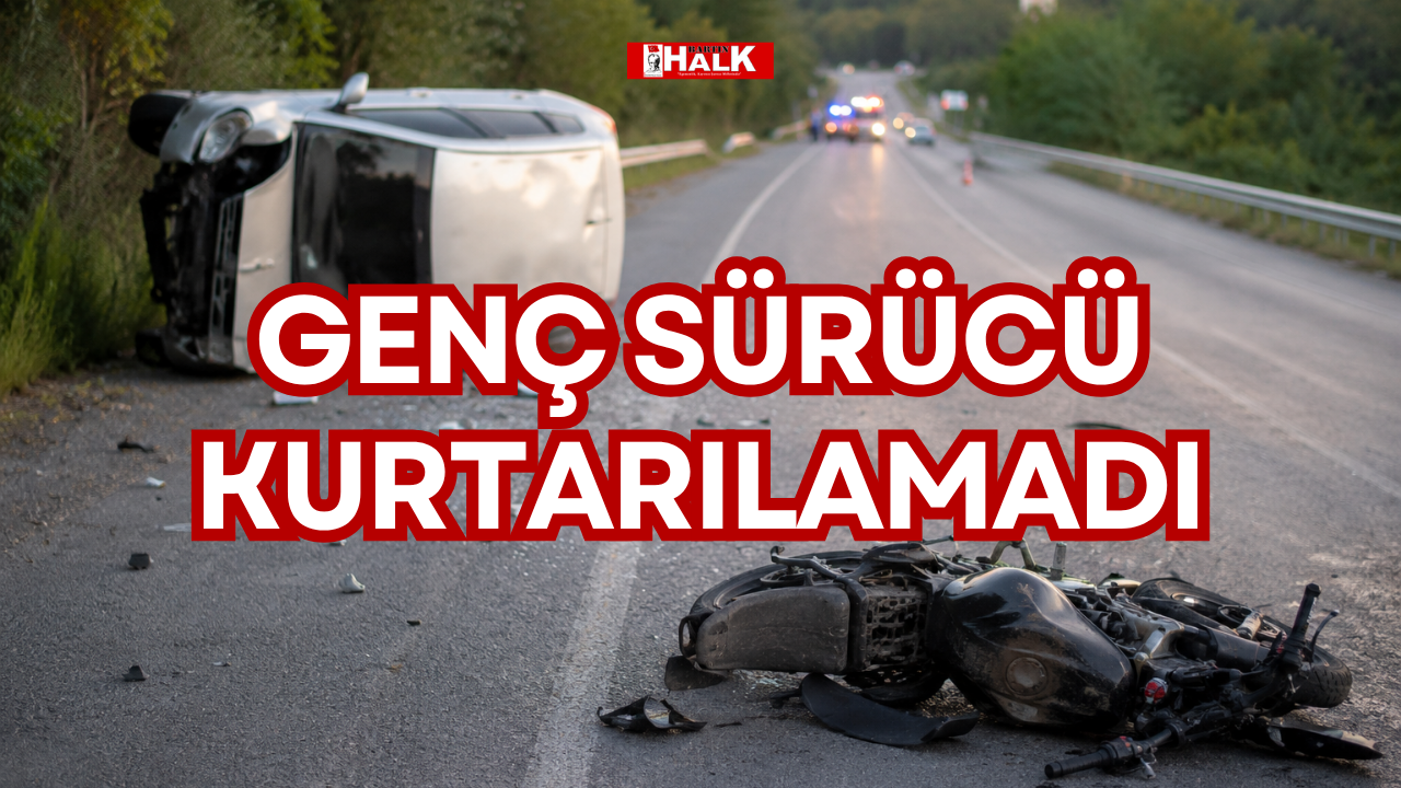 GENÇ SÜRÜCÜ KURTARILAMADI!