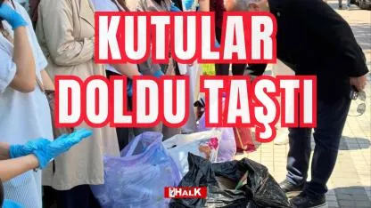 Kutular doldu taştı