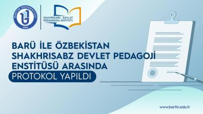 Protokol yapıldı