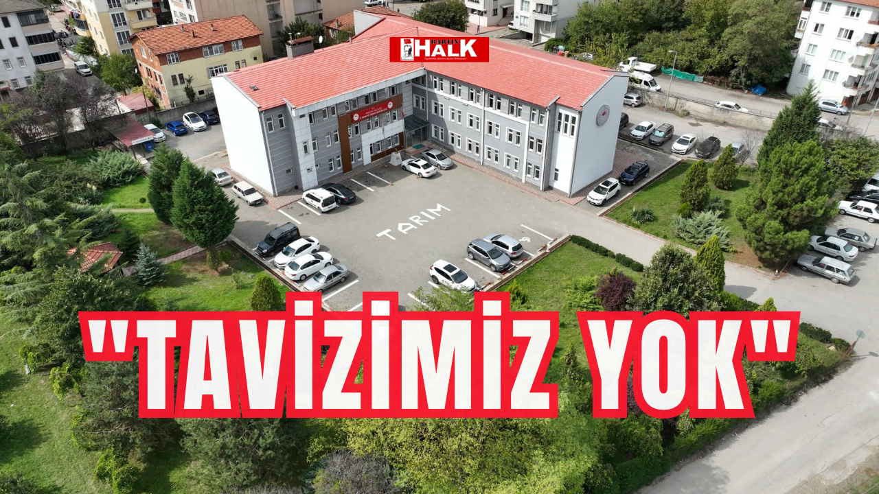 "Tavizimiz yok"