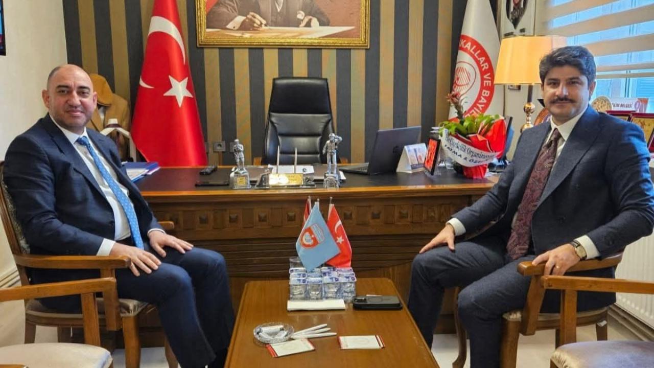 Vali Yardımcısı Karkaya'dan Özkan'a veda ziyareti
