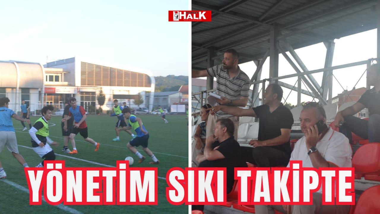 YÖNETİM SEÇMELERİNİ TAKİP ETTİ