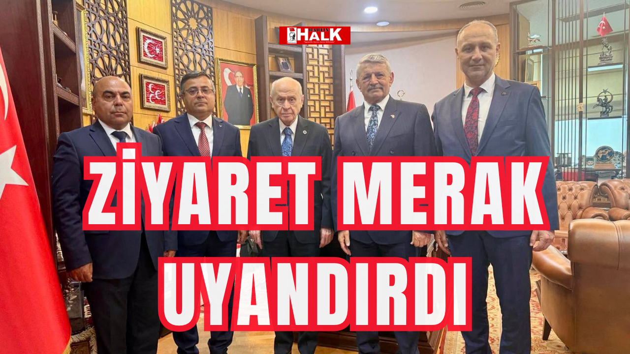 Ziyaret merak uyandırdı