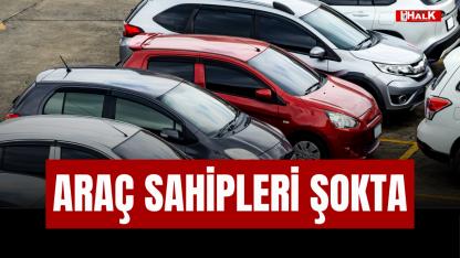 ARAÇ SAHİPLERİ ŞOKTA