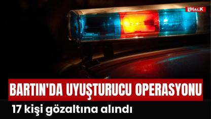 Bartın'da Uyuşturucu Operasyonu