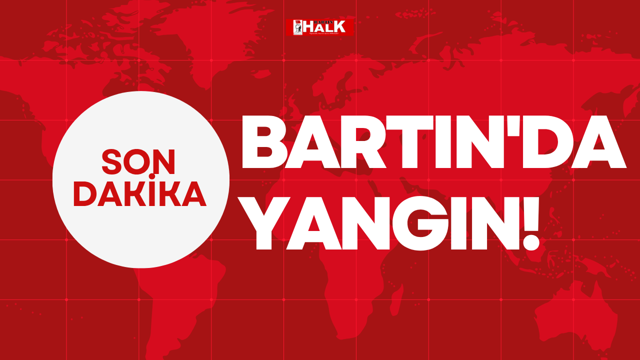Bartın'da yangın!