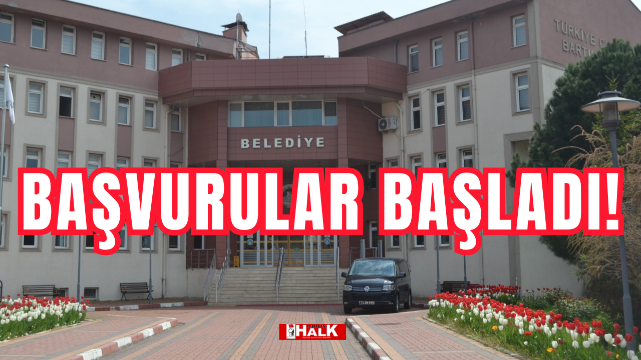 Başvurular başladı!