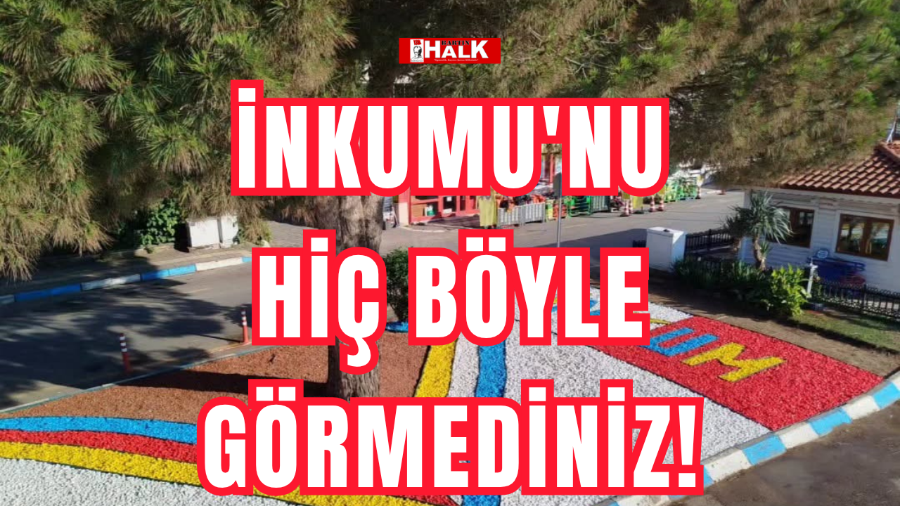 İnkumu'nu hiç böyle görmediniz!