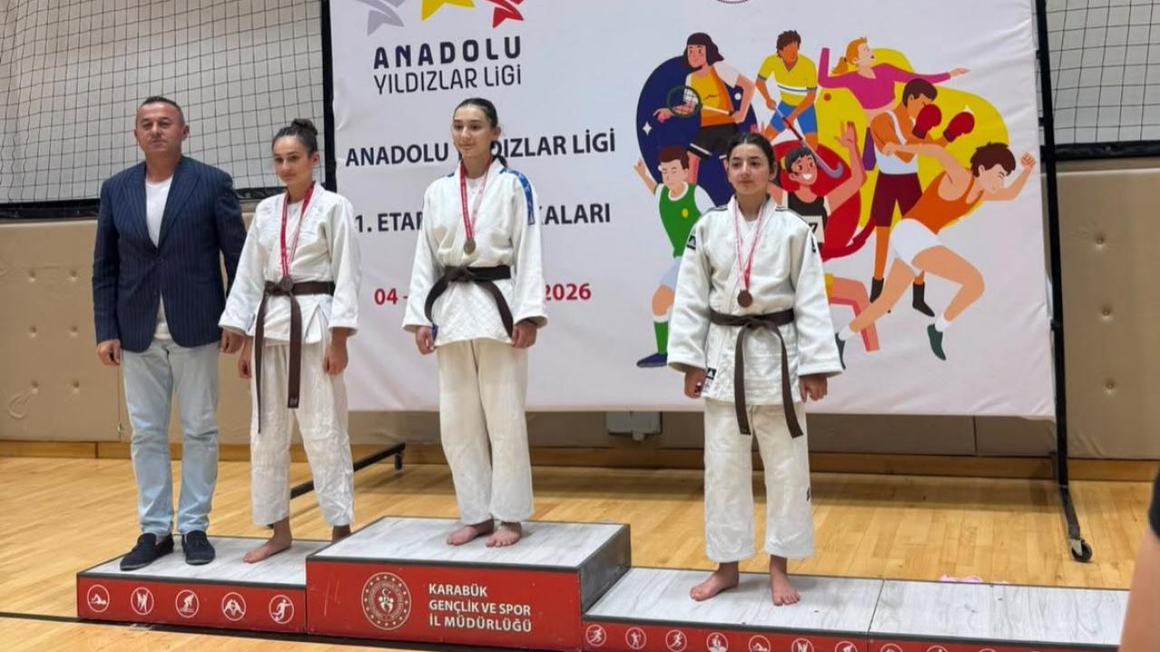 Judo branşında büyük başarı