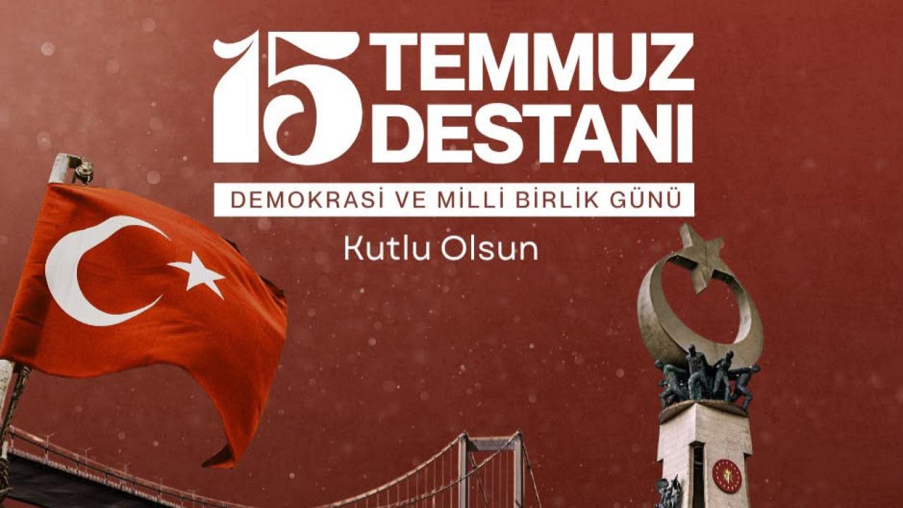 KGK 15 TEMMUZ DEMOKRASİ VE MİLLÎ BİRLİK GÜNÜ MESAJI