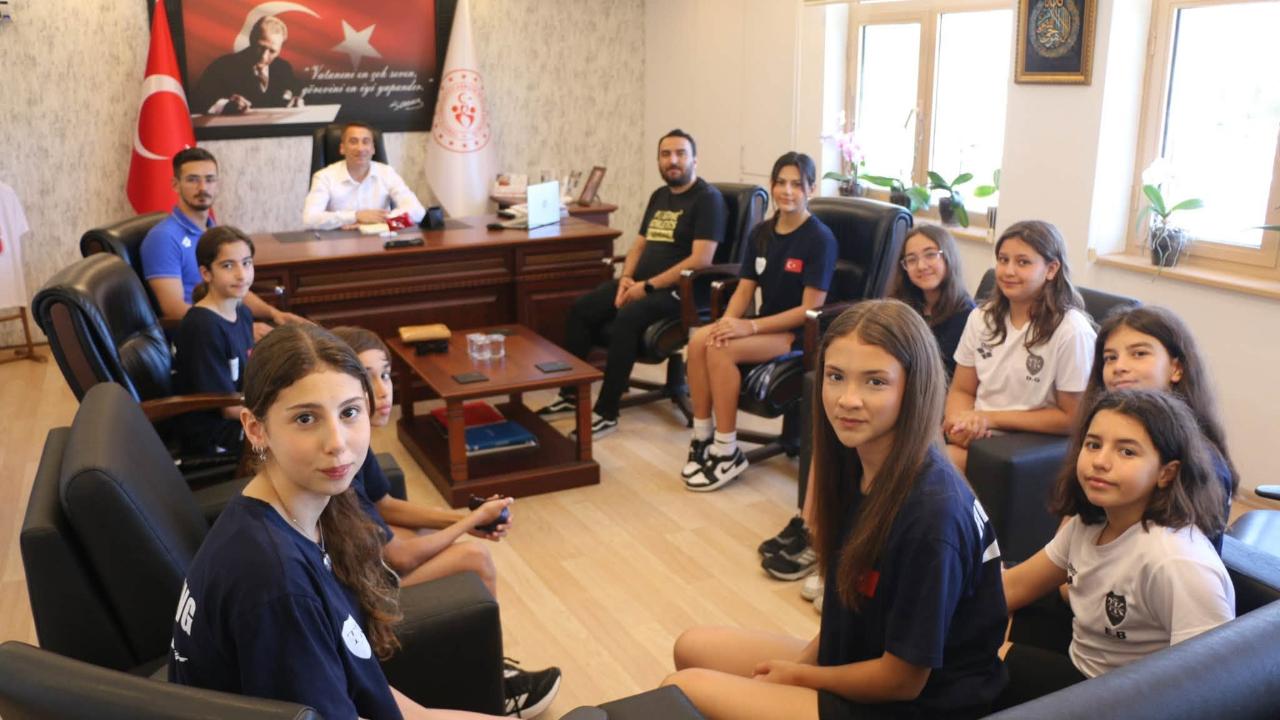 Tarih Yazan Sporculardan Akkaş'a ziyaret