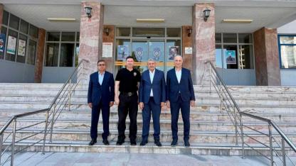 Teşkilattan emniyet ziyareti