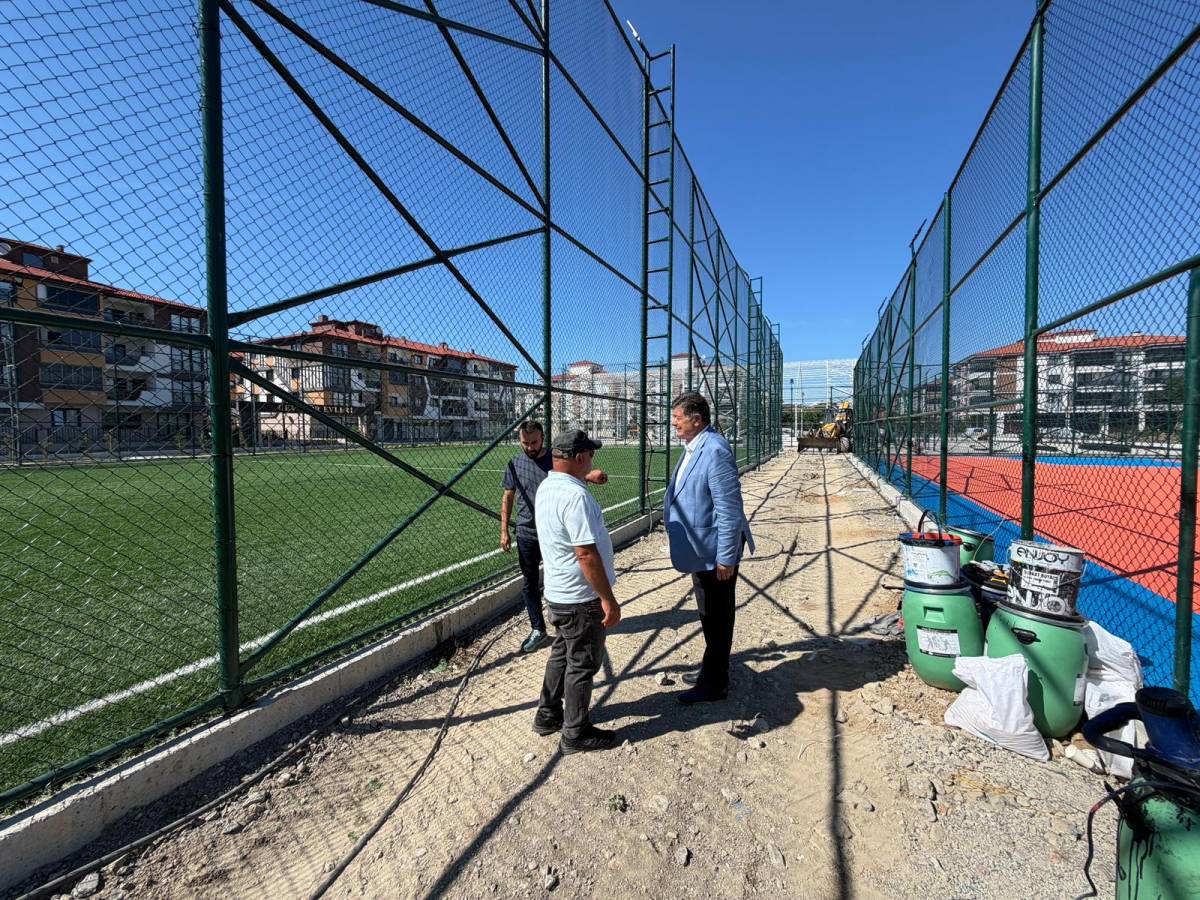 Spor Komleksi yapımı devam ediyor