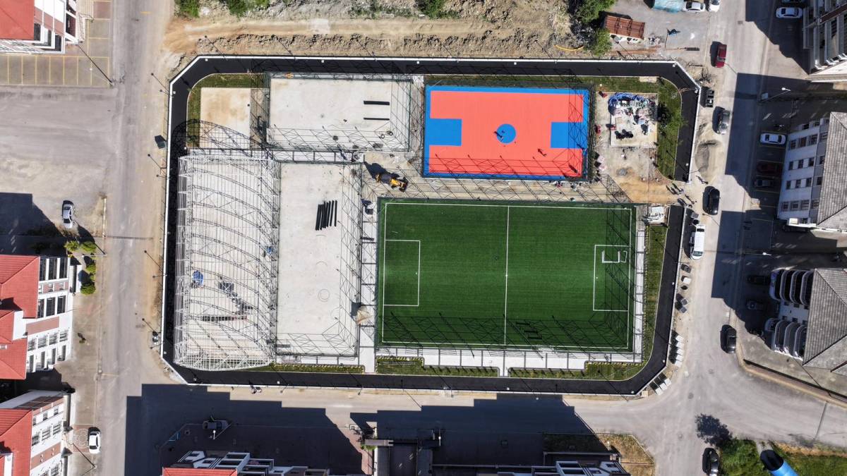 Spor Komleksi yapımı devam ediyor