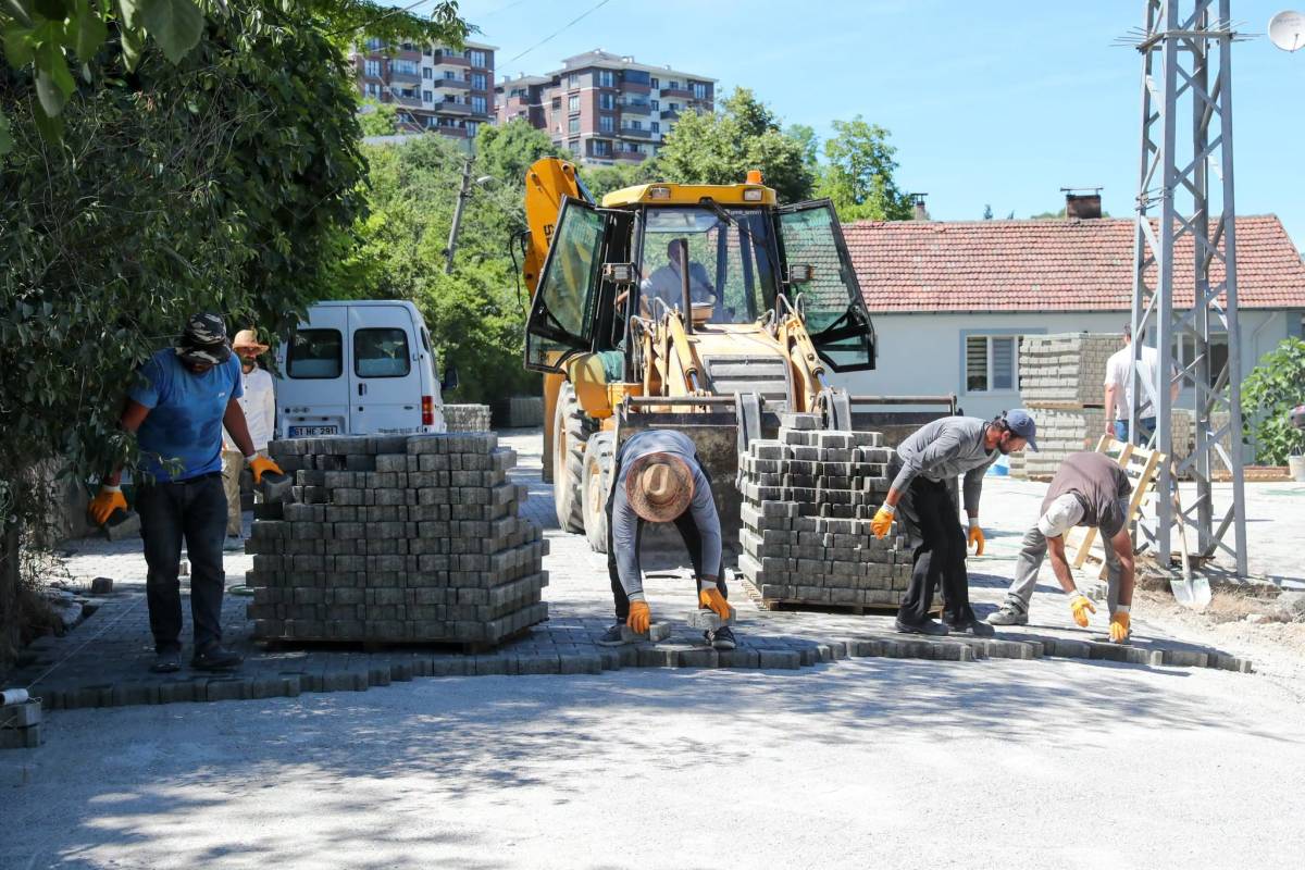 Eski sokağa yeni taş!