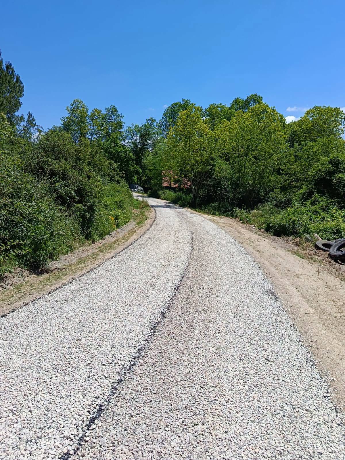 Yol yenilendi