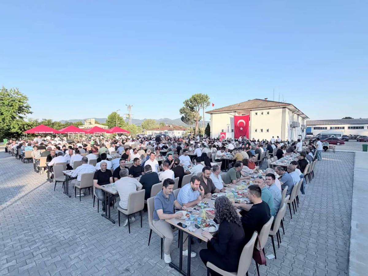 Bartın'a veda etti