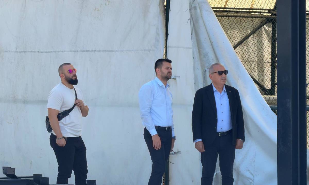 Ulus'a Güreş sahası Yapılıyor