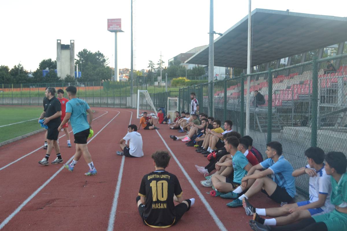 Bartınspor seçmelerine rekor katılım