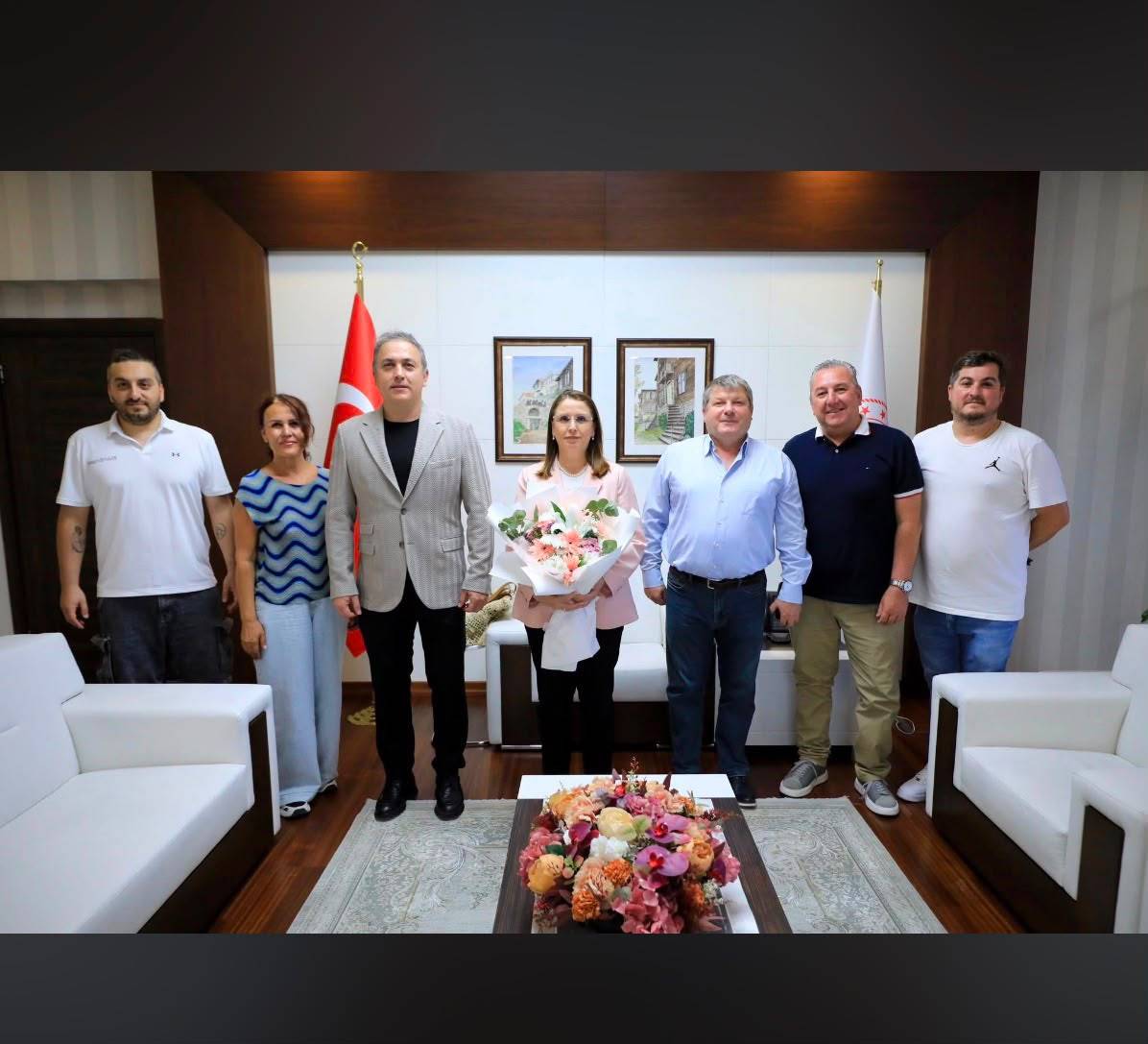 Bartınspor'dan Vali Arslan'a ziyaret