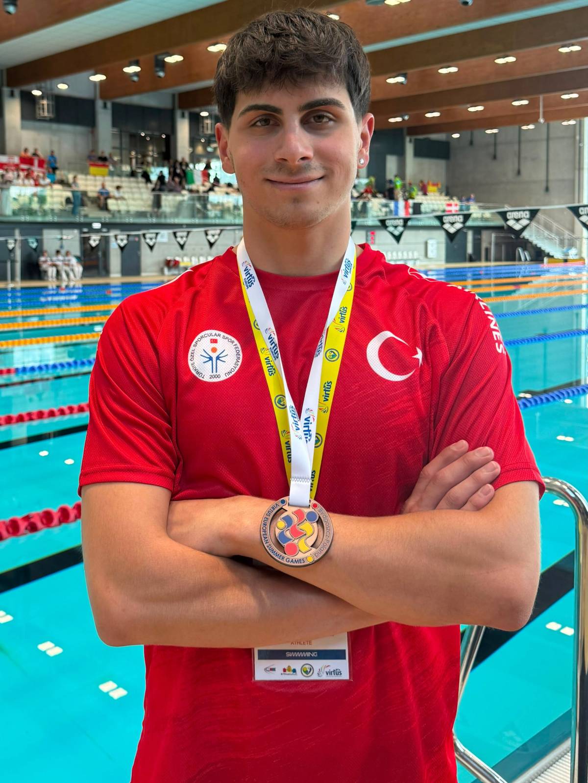 Yüzme'de Özdemir Avrupa 3.oldu