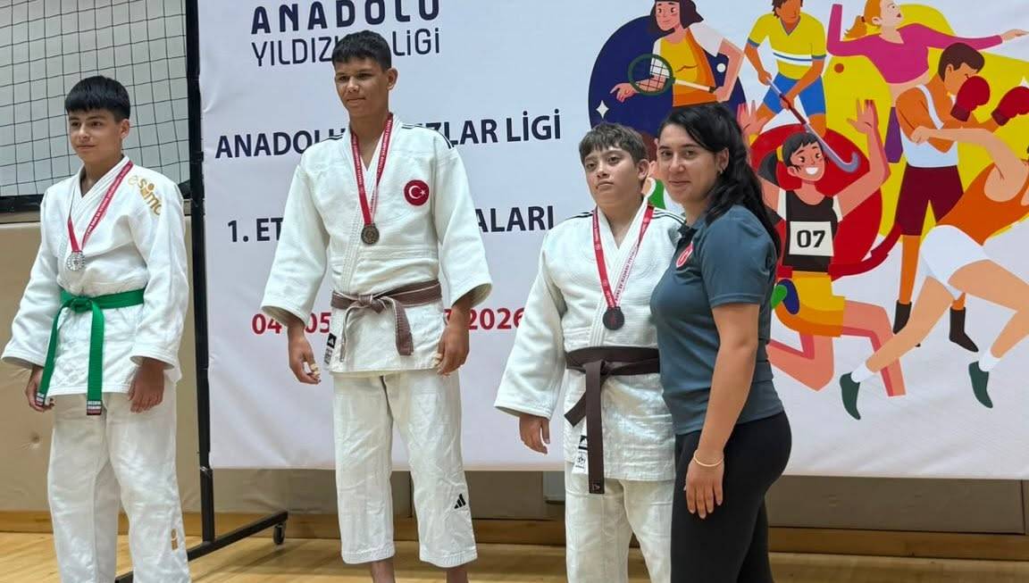 Judo branşında büyük başarı