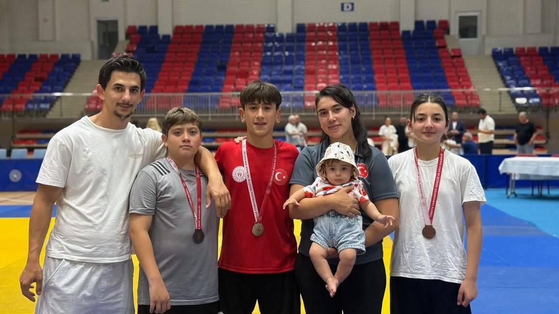 Judo branşında büyük başarı