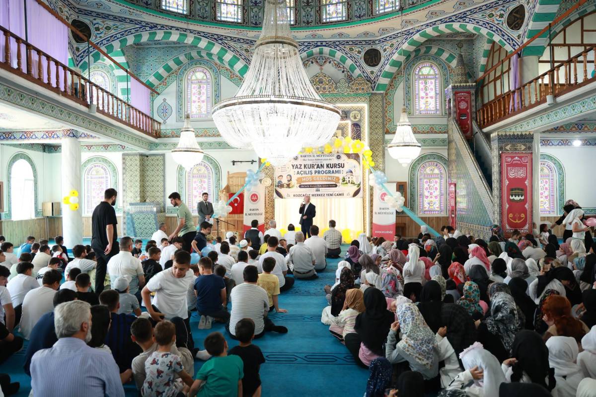 Kozcağız'da Yaz Kur'an Kursu Açılışı Gerçekleştirildi