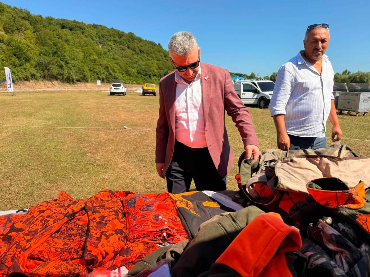 Yasin Kalem Avcılık Festivaline Katıldı