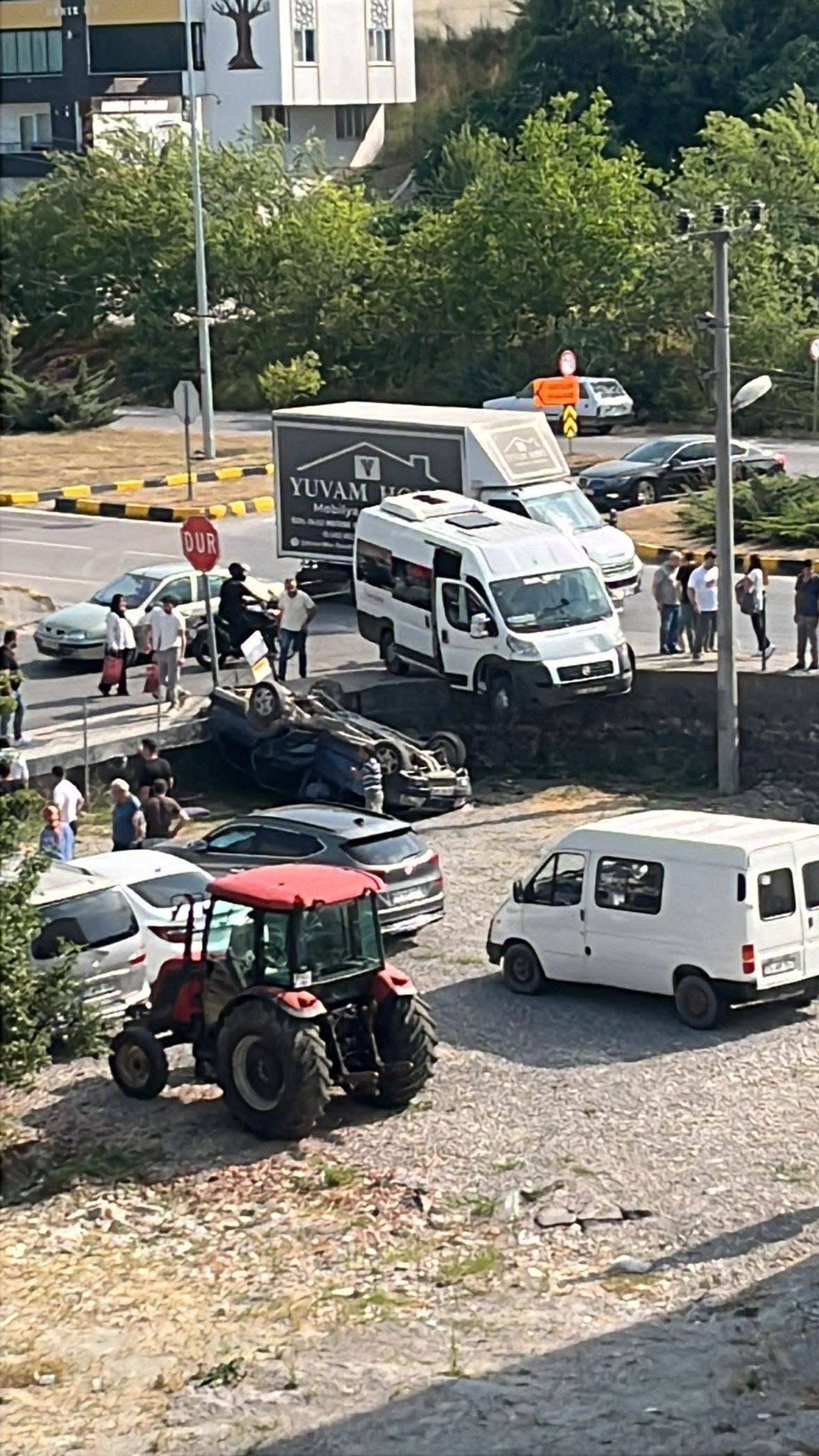 Bartın’da zincirleme kaza!