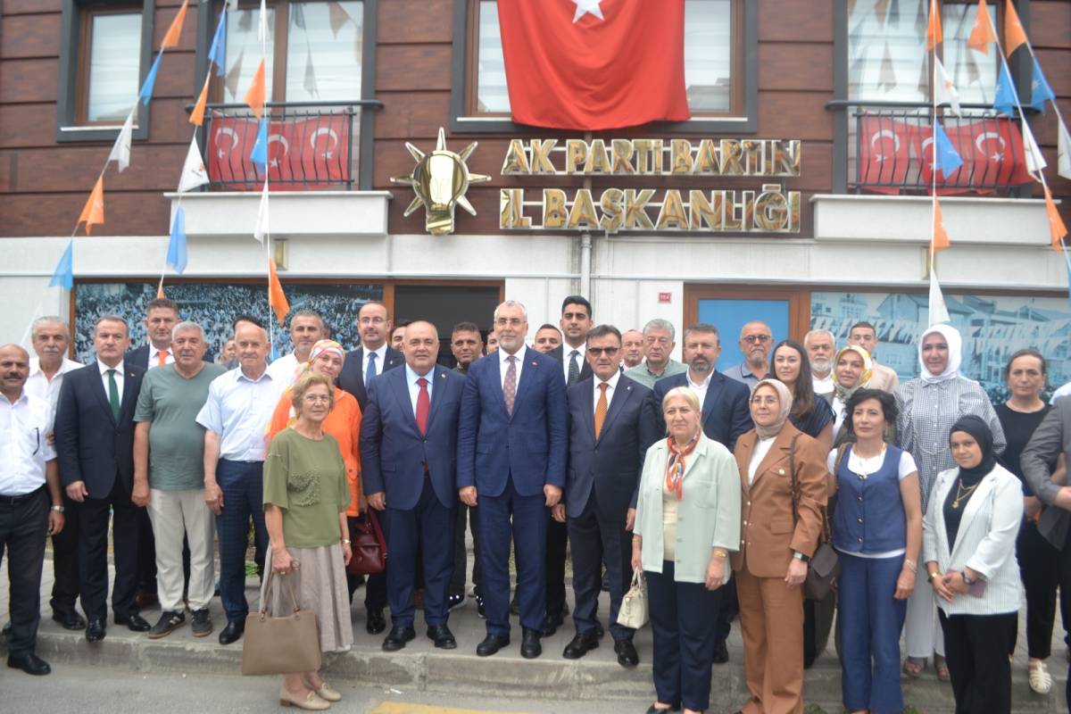 Bartın için kritik ziyaret!