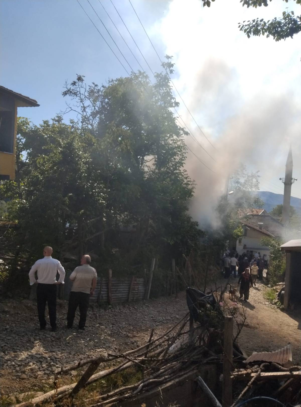 Bartın'da yangın!