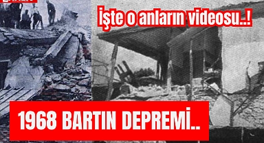 1968 BARTIN DEPREMİ..
